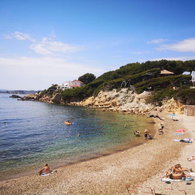 T 2 A 5 Mn A Pied De La Mer Sanary-sur-Mer Ngoại thất bức ảnh